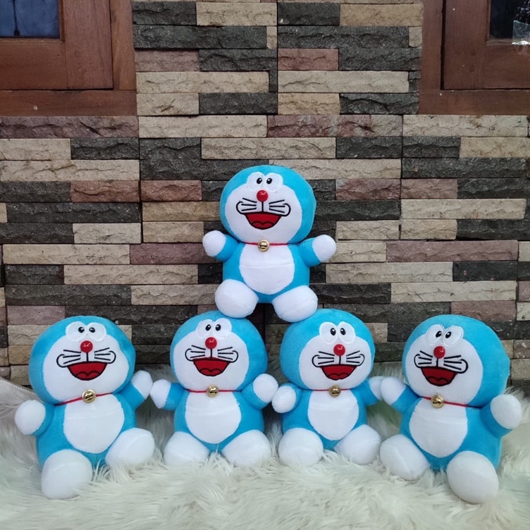 Boneka Doraemon Wisuda Mini Lucu Bisa Nyala Ada Led Nya Warna Warni Aksesoris Boneka Kamar Tidur Cocok Buat Kado Ulang Tahun