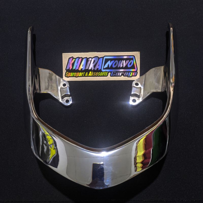 Behel nouvo z original chrome besi behel nouvo chrome handle seat nouvo z krum pegangan jok nouvo z