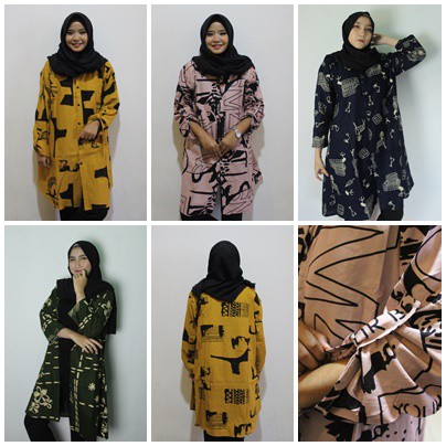 Giska Tunik / Tunik Import / Tunik Wanita / Tunik Terbaru 2020 / Tunik Busui / Tunik