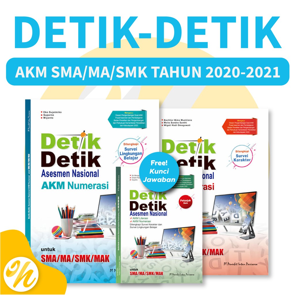 Jual Buku AKM Detik Detik SMA MA SMK Asesmen Nasional 2021 Intan 