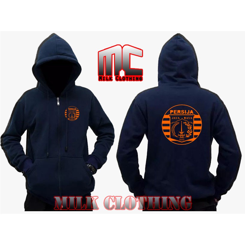 Jaket Hoodie Zipper Persija Juara 2018 original - Milk Clothing