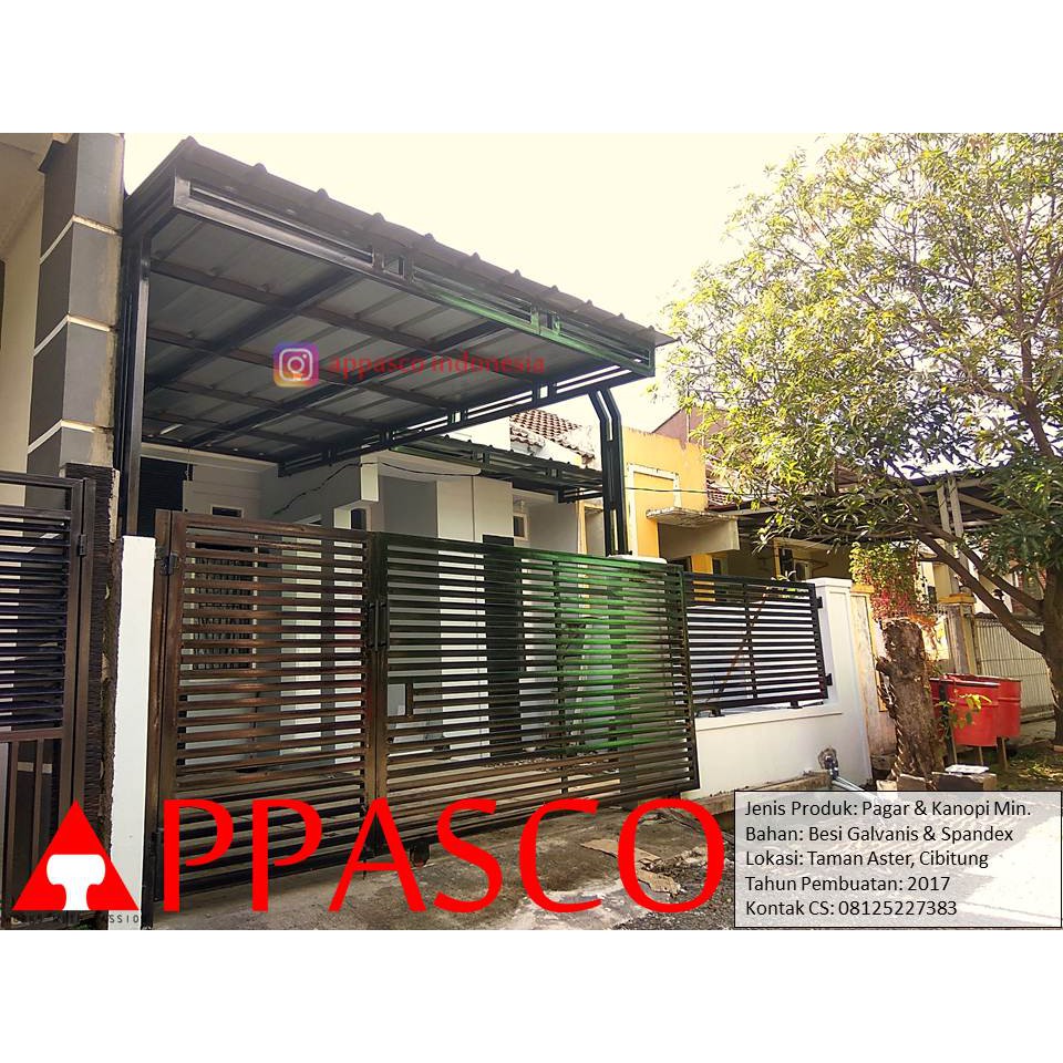Jual Kanopi dan Pagar Minimalis di Taman Aster | Shopee Indonesia