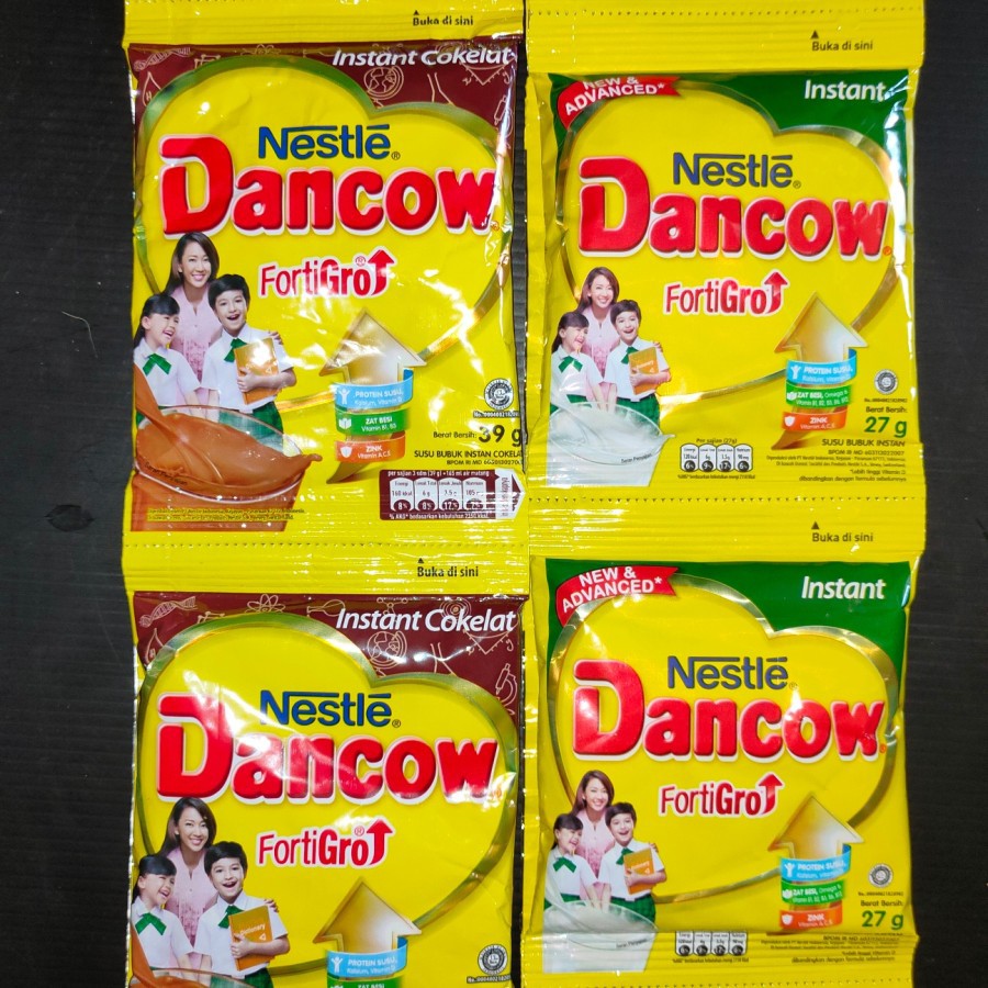 

SUSU DANCOW FORTIGRO SACHET PUTIH DAN COKLAT