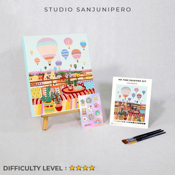 

CAPPADOCIA Painting Kit By Number Studio Sanjunipero