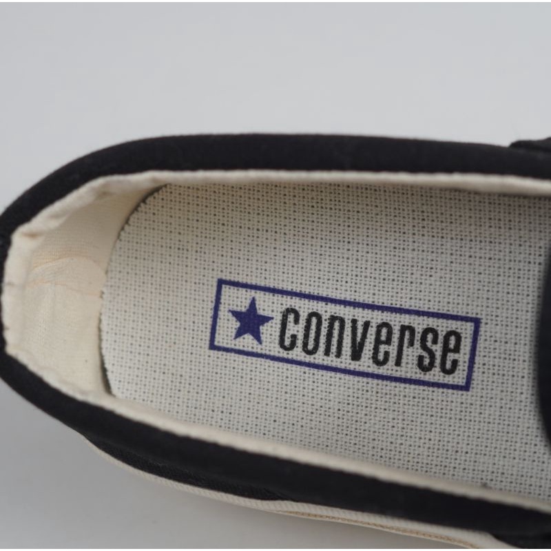 Sepatu Converse Deck Star 67 Slip On Black