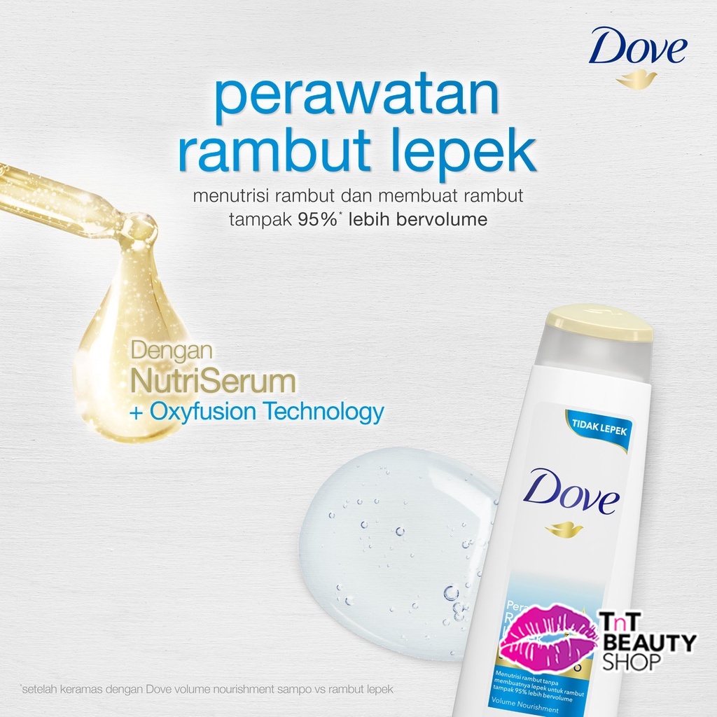 Jual Dove Serum Shampo Perawatan Rambut Lepek 135 Ml Shopee Indonesia