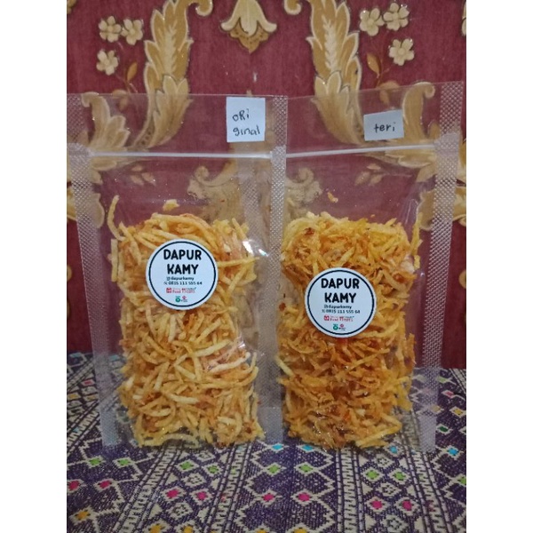 

Kering Kentang Kentang Mustofa Original/Teri 70gr