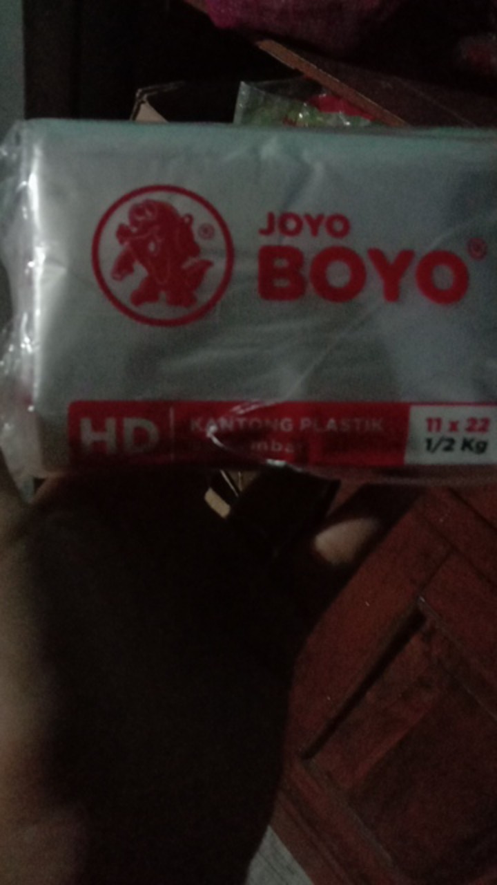 Dicari Banget!!! Terpercaya !!!!!!!!! Plastik Hd Boyo 1/2 Kg (11x22) Isi 5 Pcs