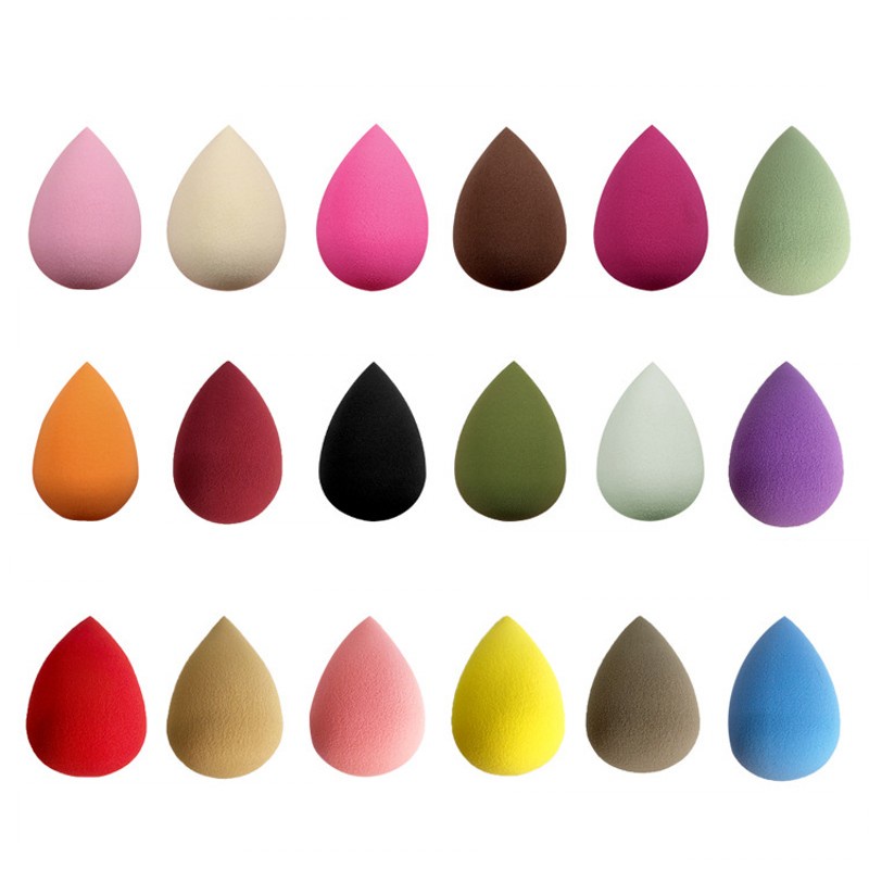 [1Pc Random Color Mini Makeup Sponge Blender] [Latex-Free Foundation Blending Sponge] [Cosmetic Puff For Applying Powder,Cream,Liquid]