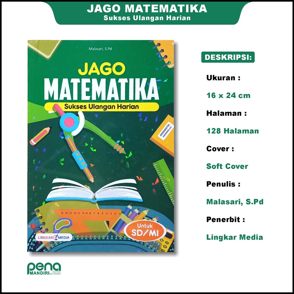 Buku Jago Matematika Untuk SD dan MI