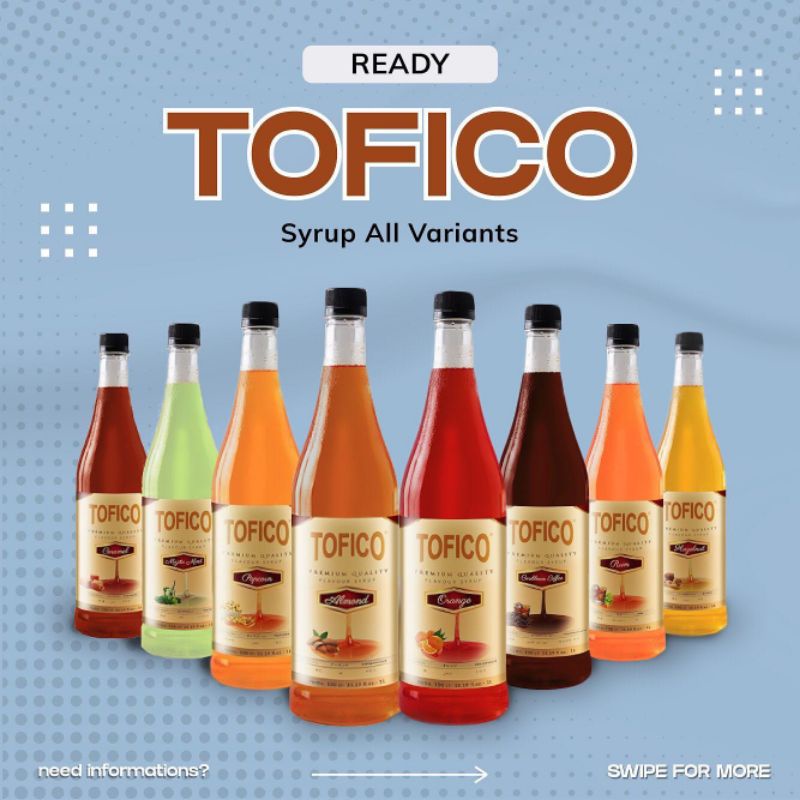 

Sirup Taro - Rada Talas - Tofico Syrup 1 Ltr