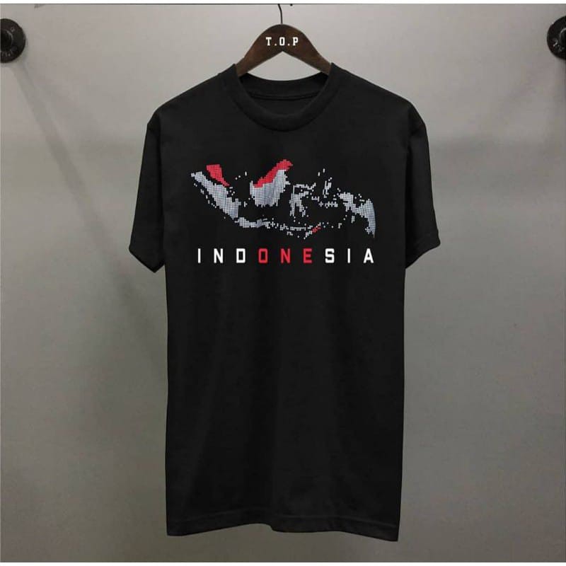 KAOS PRIA DISTRO CINTA INDONESIA / KAOS INDONESIA