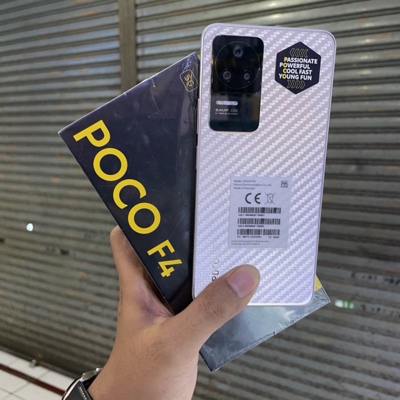 poco f4 ram 8/256gb second bekas pakai mulus fullset original