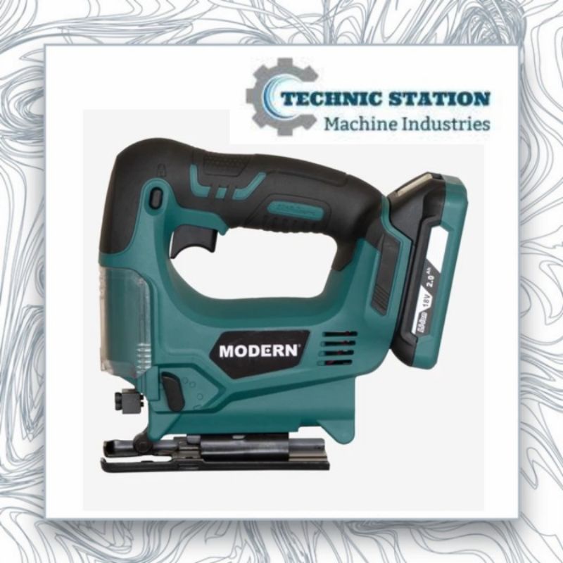 Mesin Jigsaw Cordless MODERN M-22,gergaji jig saw baterai 20V Modern