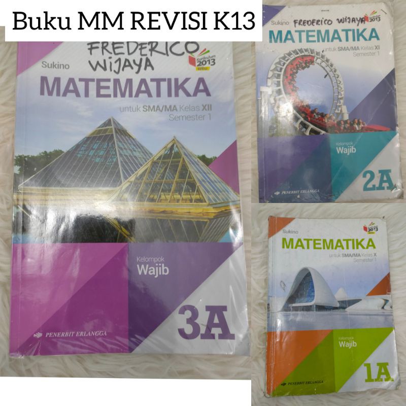 buku pelajaran Matematika A K13 REVISI