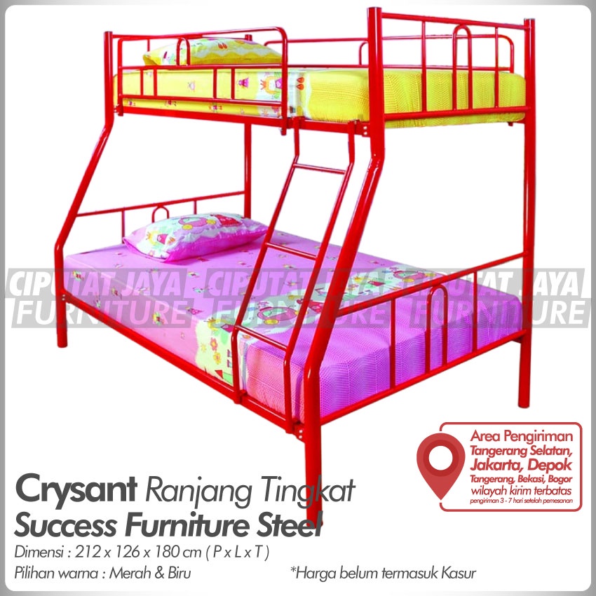 Ranjang Besi Success Crysant - Ranjang Tingkat Crysant