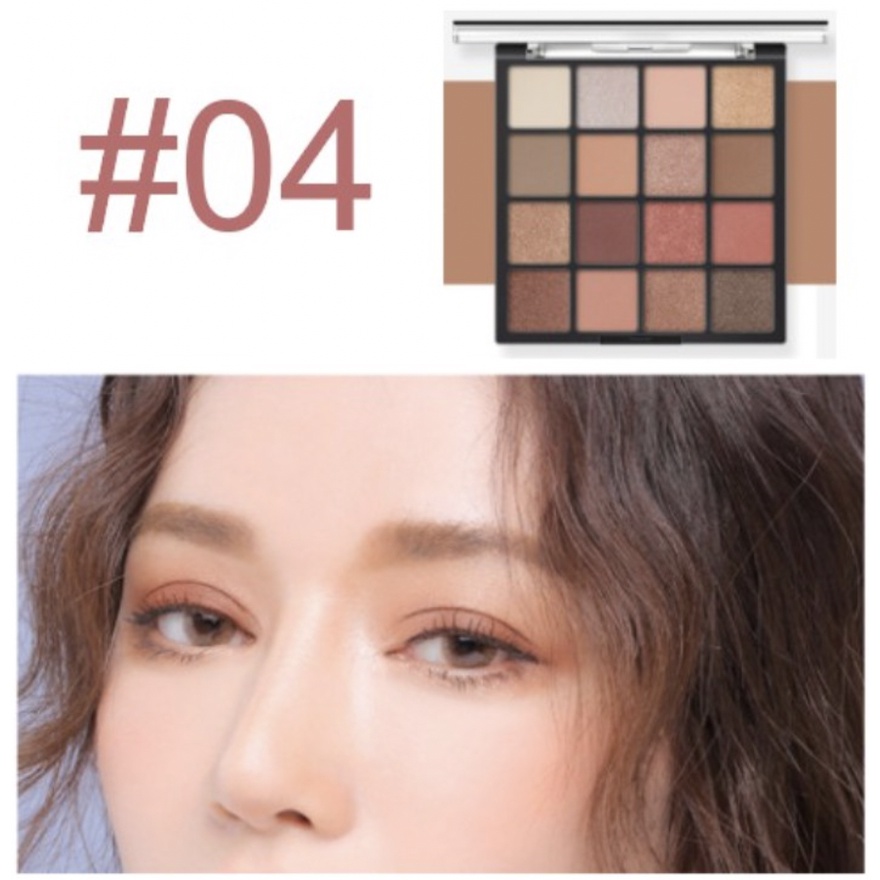 LAMEILA EYESHADOW 16 COLOR PIGEMENTED MATTE NUDE EYE SHADOW LA021