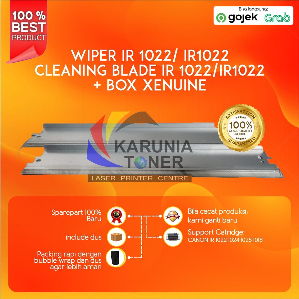 Xenuine WB Wiper Blade IR1022 IR1024 IR 1022 IR 1024 Drum Cleaning Blade + BOX