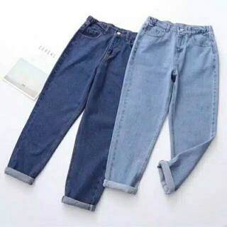 1KG BISA 4PCS BAGGY JEANS SAKU  POCKET RAWIS JEANS  