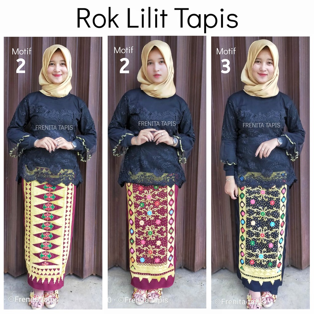 [BISA COD] Rok Lilit Tapis khas lampung