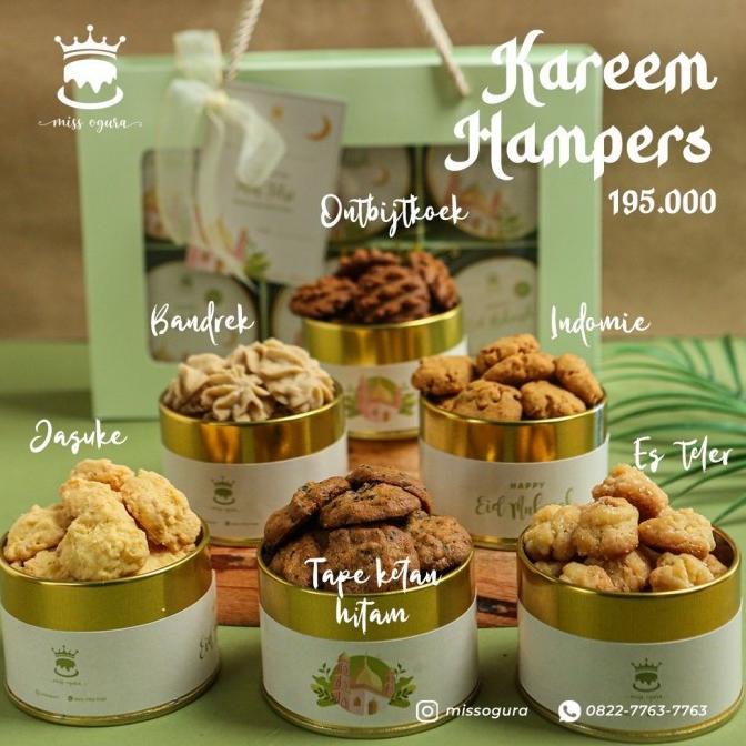 

Kareem Hampers lebaran Eid kue kering