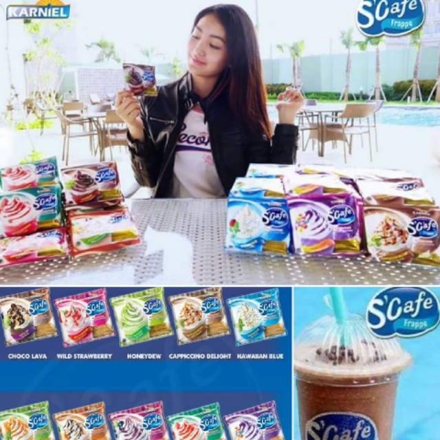 

Minuman SCafe varian rasa S'Cafe