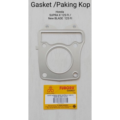 Paking KOP / Gasket Cylinder Head / Perpak Honda SUPRA X 125 FI / New BLADE 125 FI