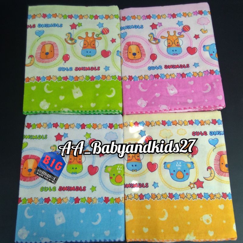 NIA 1PAK ISI 6PC BEDONG BAYI JUMBO UKURAN 125X90 CM FREE SARUNG TANGAN DAN KAKI BAHAN NYAMAN DAN SNI