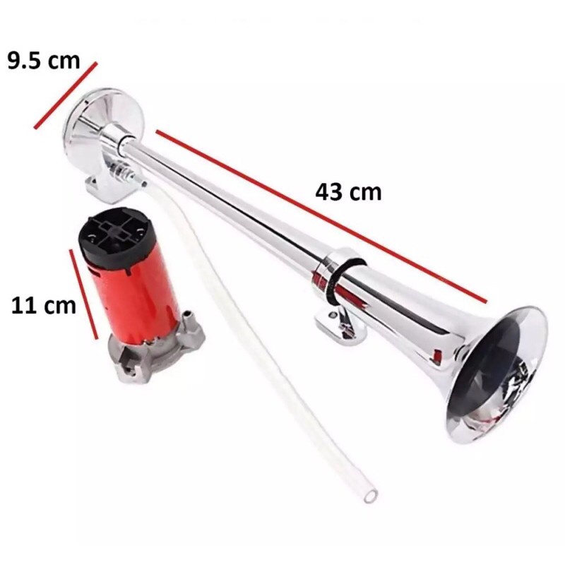 Klakson tanpa tabung anginORIGINAL AKR Tinggal colok ke kabel sajaa