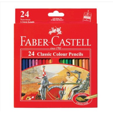 

Pensil Warna Faber Castell 24 Classic Colour Pencils