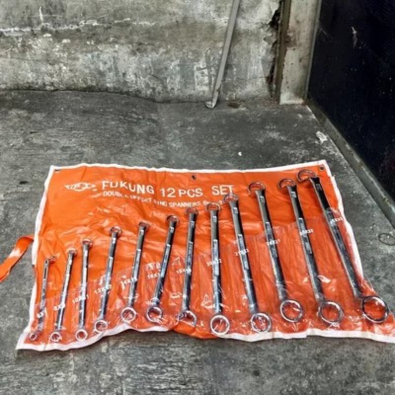 kunci ring 6-32mm - kunci ring set 6-32mm 12 pcs Fukung
