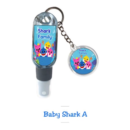 HAND SANITIZER BABY SHARK FAMILY/FREE GANTUNGAN+ISI 30ML SPRAY