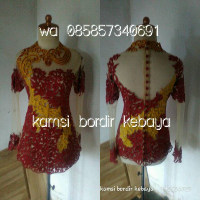 kebaya tile stik premium