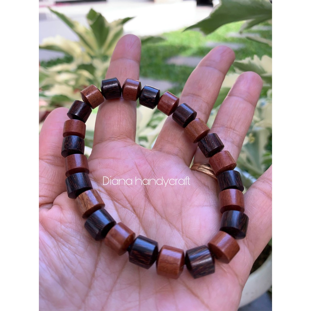 GELANG KAYU BERTUAH KOMBINASI ORIGINAL TABUNG KAYU GALIH ASEM. SETIGI. STIGI