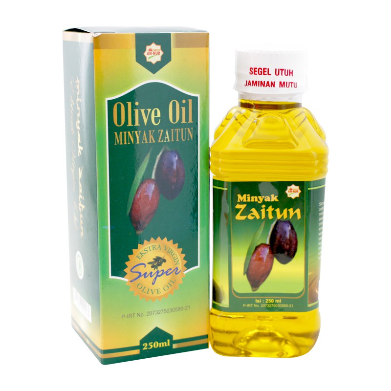 

Minyak Zaitn Griya An Nur 250 ml Extra Virgin Olive Oil Massage Pijat Tubuh Masak Herbal Original 100%