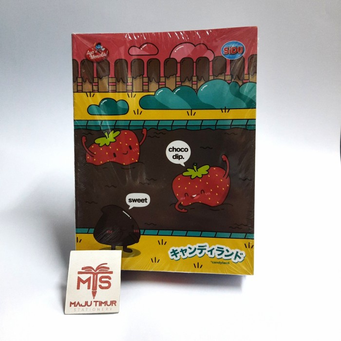 

Terlaris Buku Tulis Sidu 58 Lembar