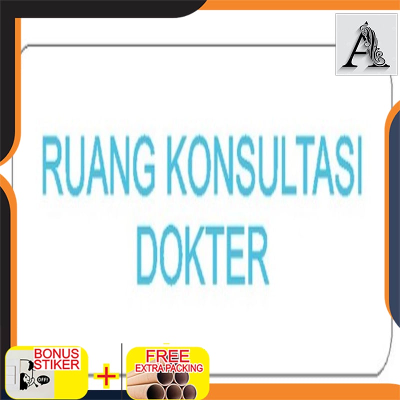 

Terlaris Sign ruang konsultasi dokter