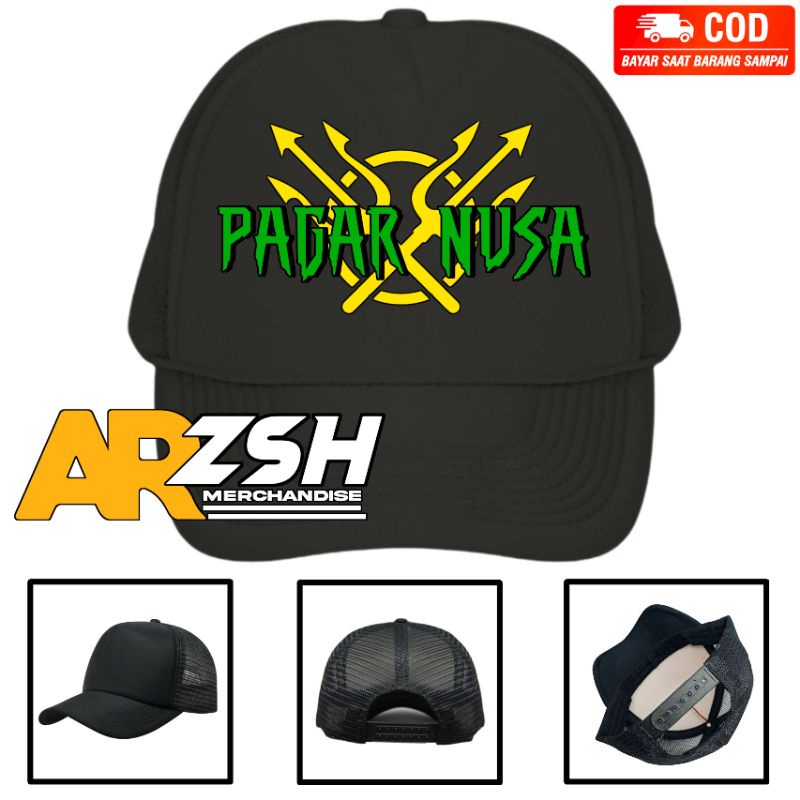 Topi Jaring Pagar Nusa - Topi Trucker Jaring Pencak Silat Pagar Nusa