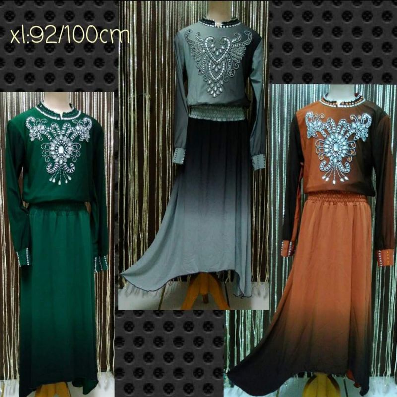 GAMIS ANAK PAYET MANIS