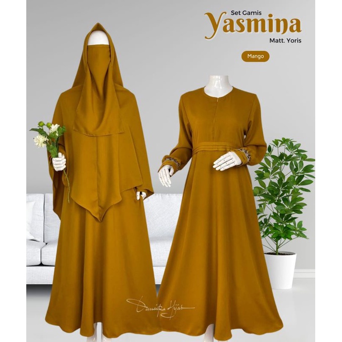 Gamis Yasmina Set By Damaira Hijab
