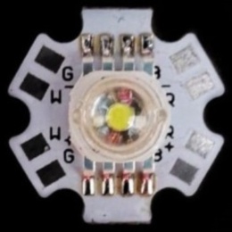 High Power LED HPL 4W RGBW RED GREEN BLUE WHITE MERAH HIJAU BIRU PUTIH - RGBW LED only mirorim