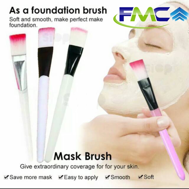 Kuas Masker Wajah Silikon Murah Make Up Brush Silicone Perawatan Kecantikan Muka Alat Kosmetik Koas