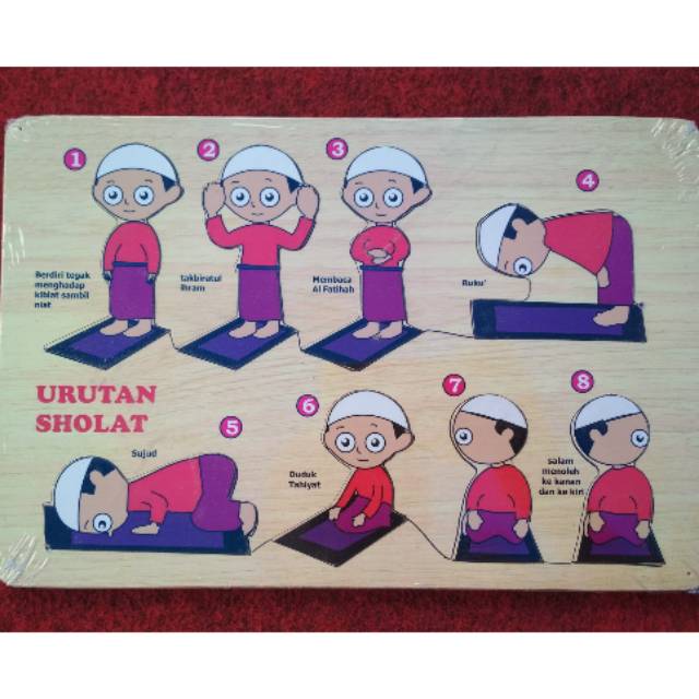 Puzzle Sholat Anak Putra Shopee Indonesia