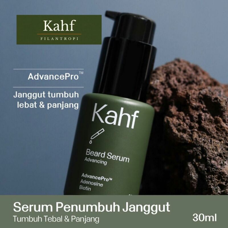 KAHF Beard &amp; Hair Care (Minyak &amp; Penumbuh Janggut/Brewok)