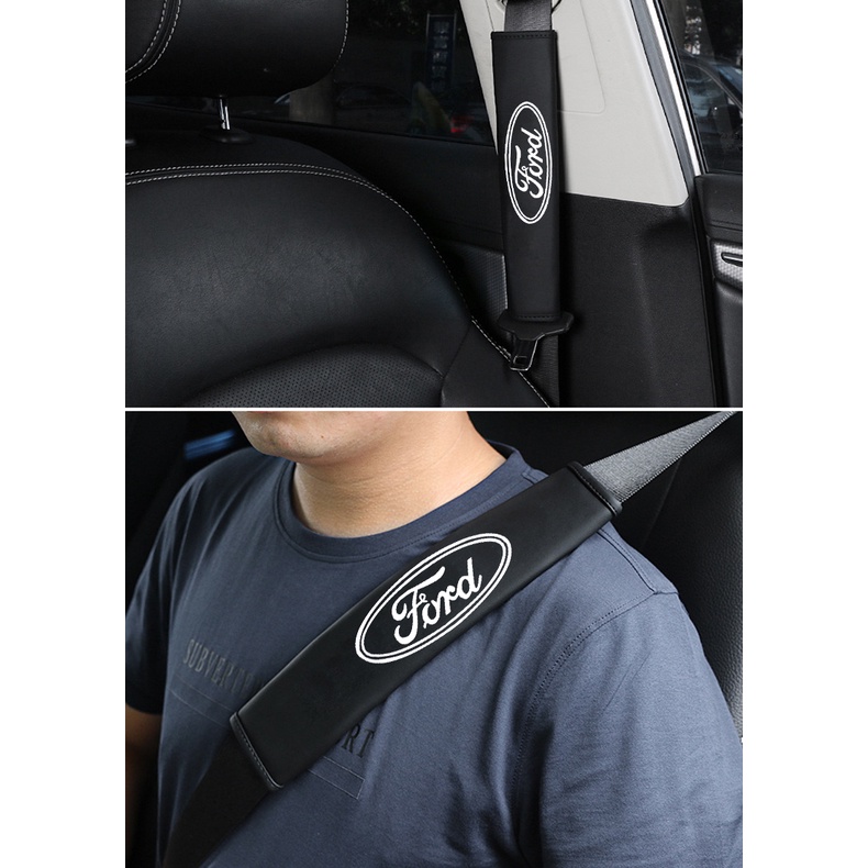 G-club Cover Sabuk Pengaman Mobil Universal Bahan Kulit Untuk Ford