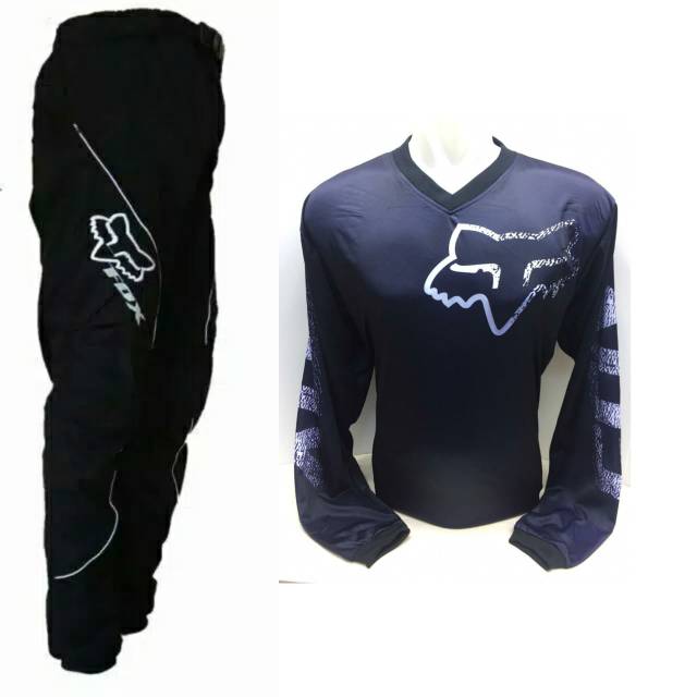 Grosir Murah Jersey  Celana Hitam Jerset Trail Cross  O'Neal