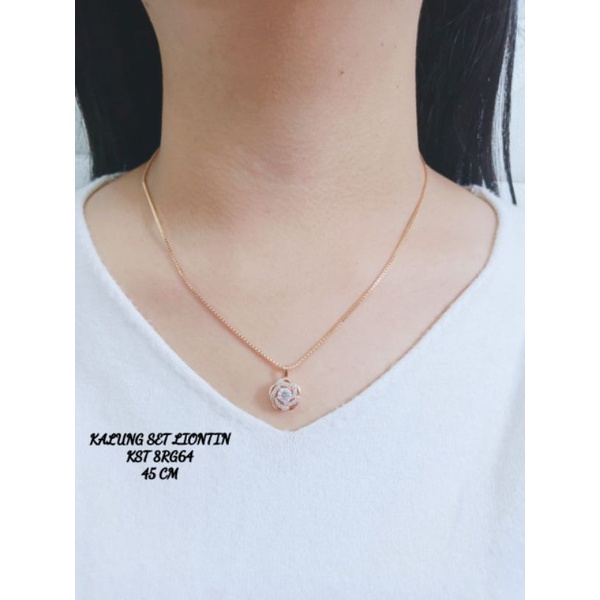 Kalung Titanium Liontin Super Blink Fashionanable