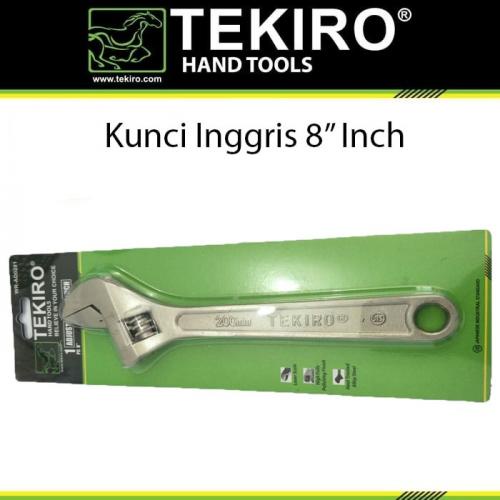 Kunci Inggris TEKIRO 8&quot; / Adjustable Wrench 8 INCH - konci kunci inggris 8 IN 200MM TEKIRO