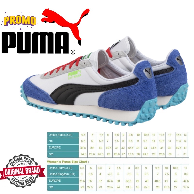 [ PROMO Sepatu Puma ] SEPATU WANITA Puma Sportstyle Prime Fast Rider Ride On size 37 Original Produc