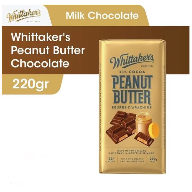 

Whittakers Peanut Butter Chocolate